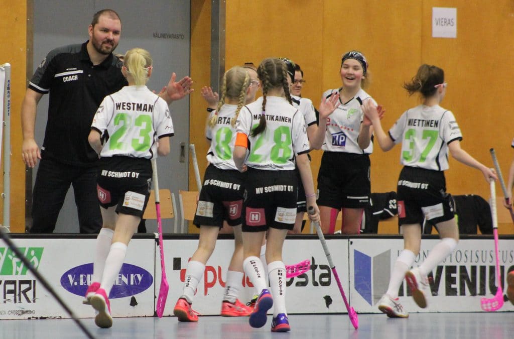 D-tyttöjen Kaakkois-Suomen aluesarjaa Kontiolahdessa