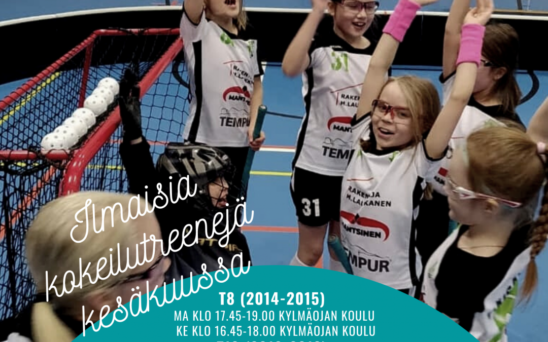Tyttöjoukkueiden kesäharjoitukset alkavat viikolla 23