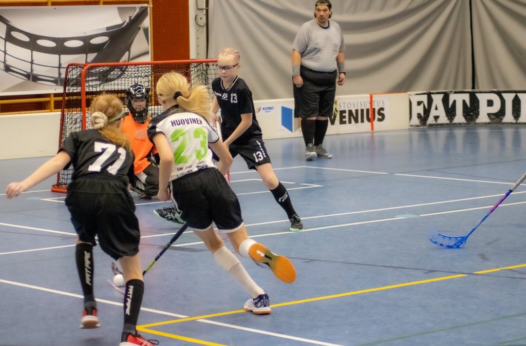 T14 tytöt kävivät pelaamassa Kuopiossa