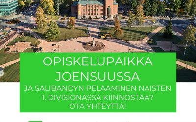 Oletko saanut opiskelupaikan Joensuusta ja haluat pelata 1. divisioonassa.