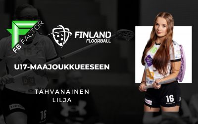 Lilja Tahvanainen valittiin U17 maajoukkueleirille