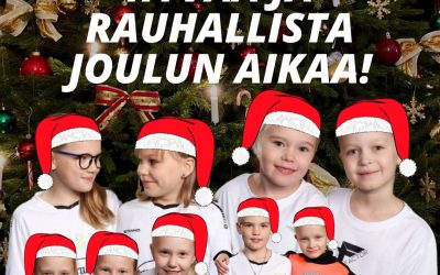 Toivotamme rauhaisaa joulun aikaa