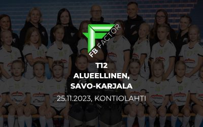 T12 tytöille täysipistesaalis Kotiturnauksesta