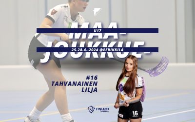 Lilja Tahvanainen valittiin U17 maajoukkueen Future Stars -pelitapahtumaan.