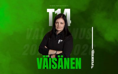 Jenna Väisänen jatkaa T14 ikäluokan päävalmentajana