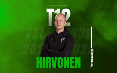 Hirvonen jatkaa T12 ikäluokan päävalmentajana