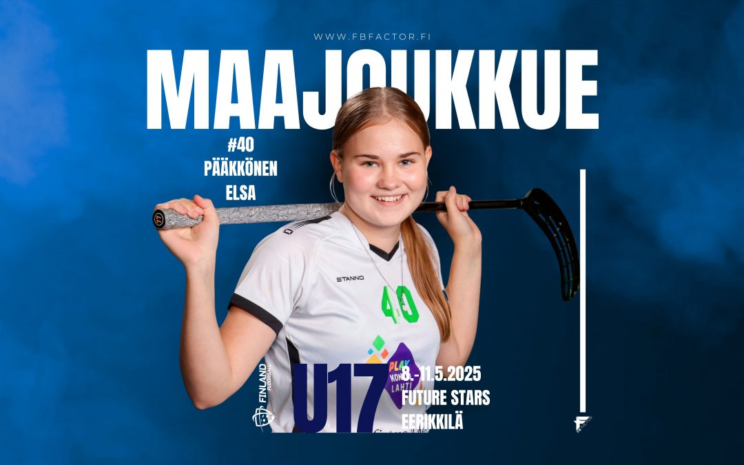 FB Factorin Elsa Pääkkönen on valittu U17 Maajoukkueeseen