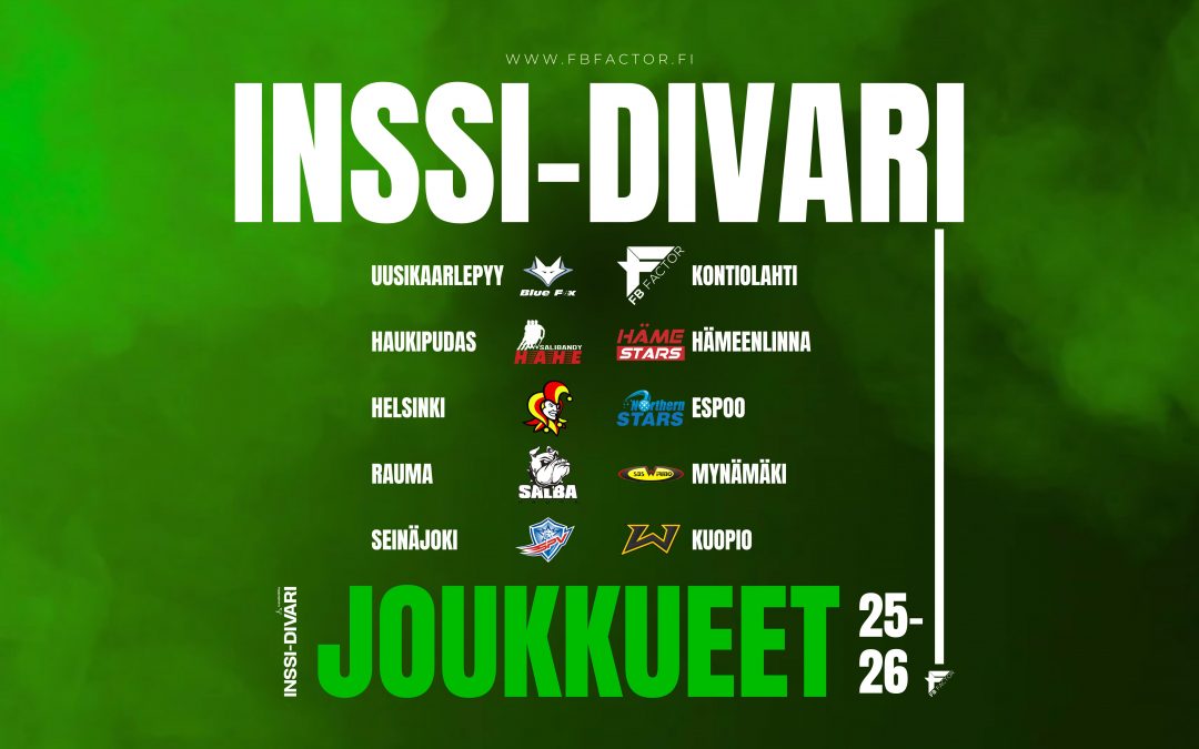 Kaikille Inssi-Divarin joukkueille lisenssit
