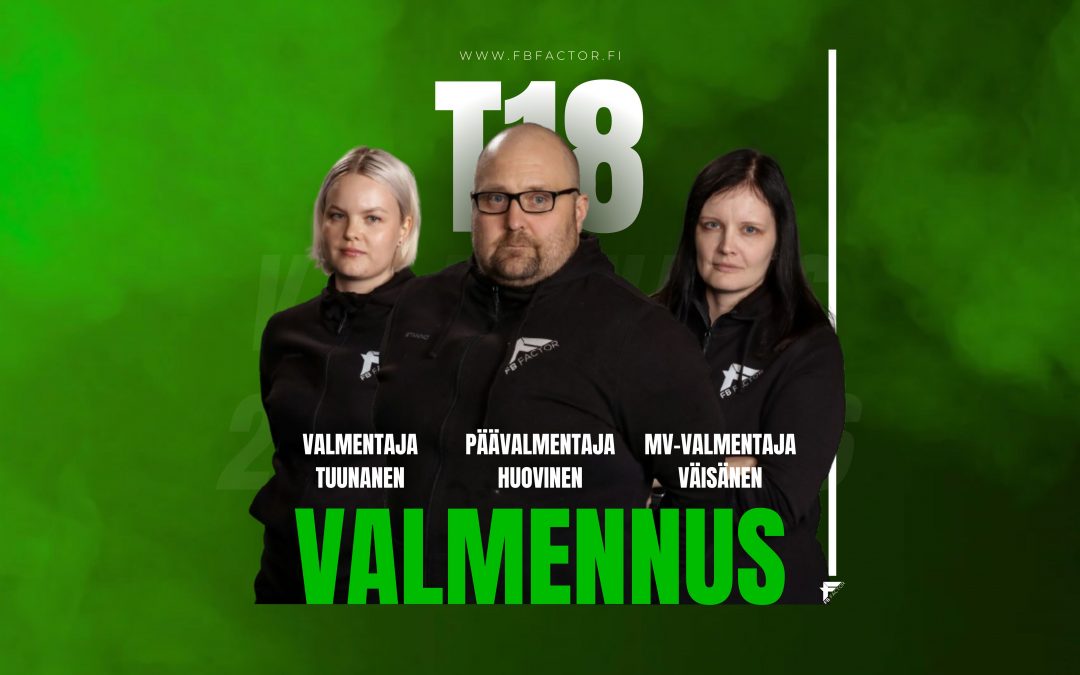 Aloitetaan tulevan kauden valmennustiimien esittely T18 tytöistä