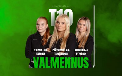 T10 tyttöjen valmennustiimin muodostaa kolme Suomenmestaria