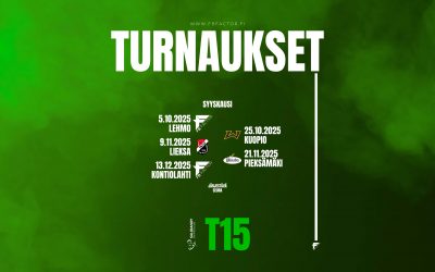 T15 tyttöjen syyskauden otteluohjelma on selvillä