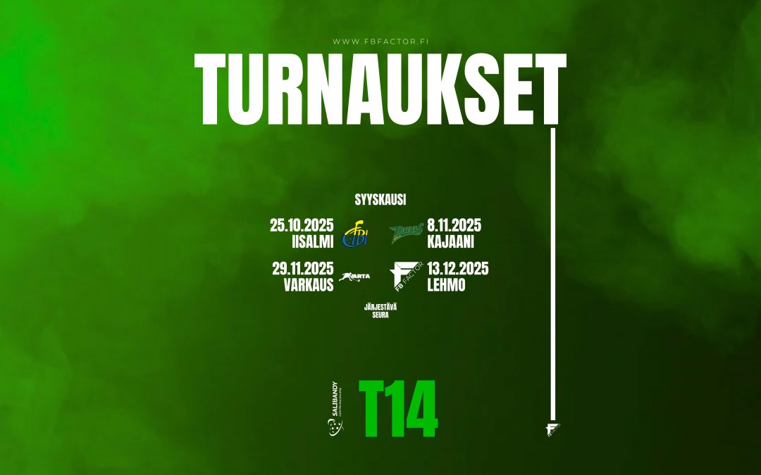 T14 tyttöjen syyskauden otteluohjelma on selvillä