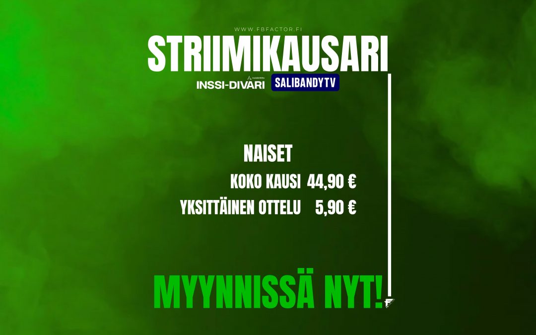 Inssi-Divarin ottelut suorina SalibandyTV:ssä – kausikortit nyt myynnissä