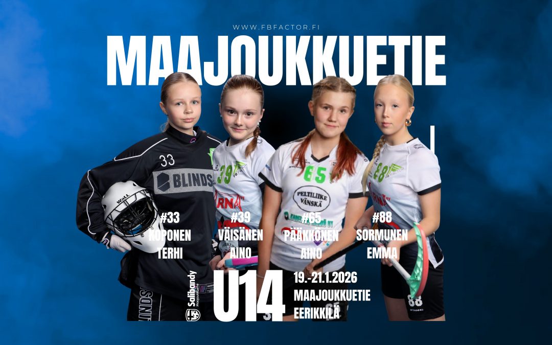 T14 tyttöjen Eerikkilän Maajoukkuetie leirille kutsuttiin neljä Factorin pelaajaa