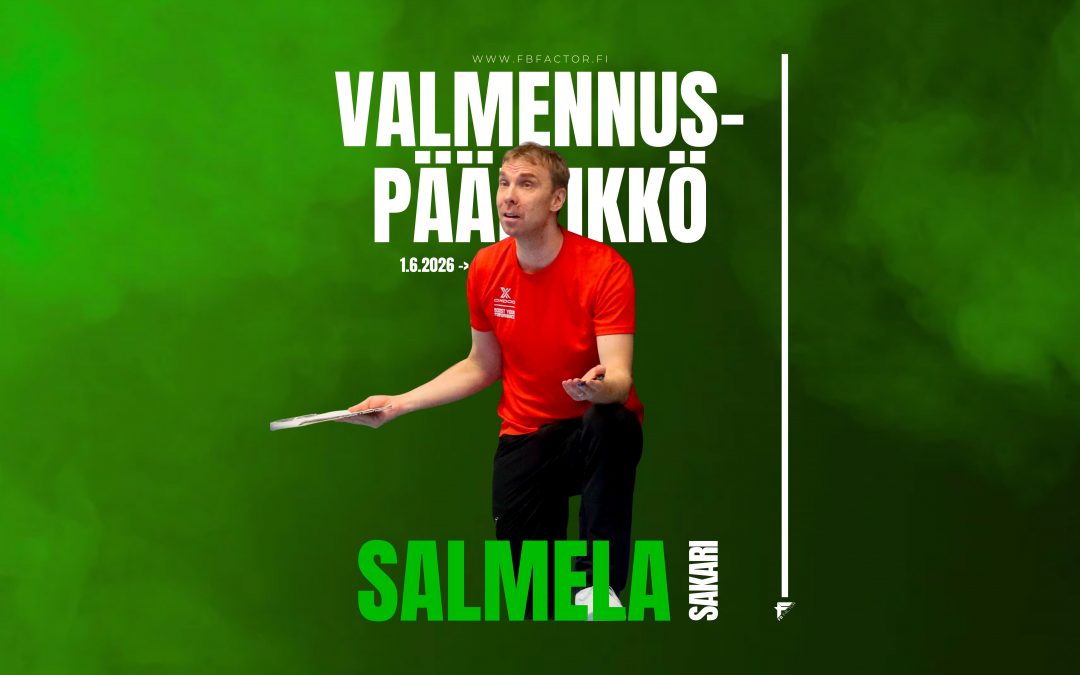 Sakari Salmela on Factorin uusi valmennuspäällikkö.